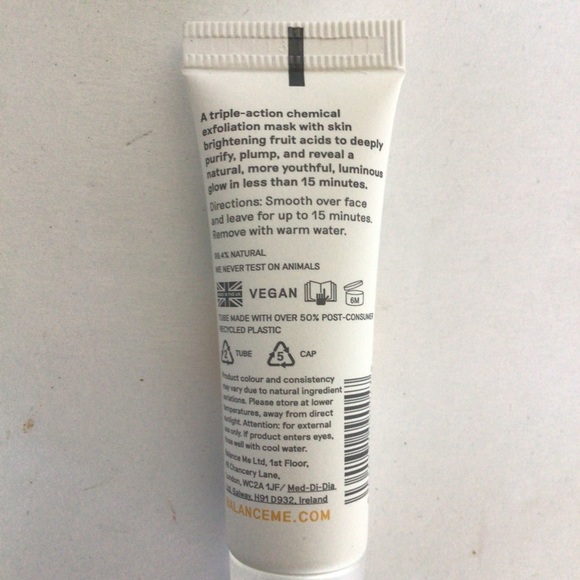 BALANCE ME EYE CREAM AND EXFOLIATING MASK NWT - Picture 9 of 10